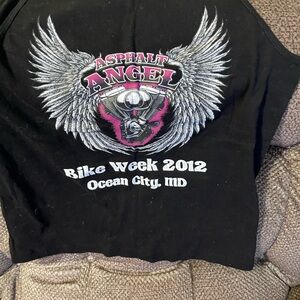 Harley Davidson tank top is from Ocean City MD.